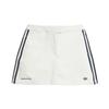 Originals X Sporty & Rich Collaboration SS25 Fashion Minimalist Striped Versatile Casual Skirt Women Skirts Bright-White Deep-Navy-Blue JL7194
