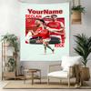 Arsenal Custom Your Name Wall Decor Tapestry Art For Pet Memorial Birthdaywedding Party Backdrop Family Gift