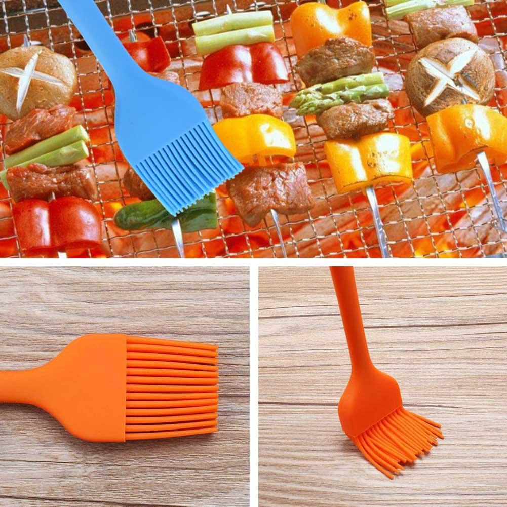 Buy Barbecue Silicone Oil Brush Kitchen Silicone Basting Pastry Brush