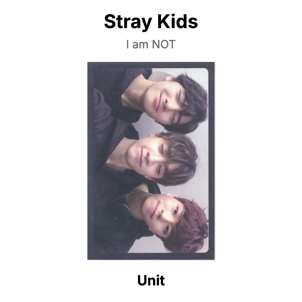 Stray Kids Ich bin KEINE offizielle Fotokarte
