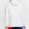 Jordan Sweatshirts Men's White Hooded Moderate Regular BQ8351-100