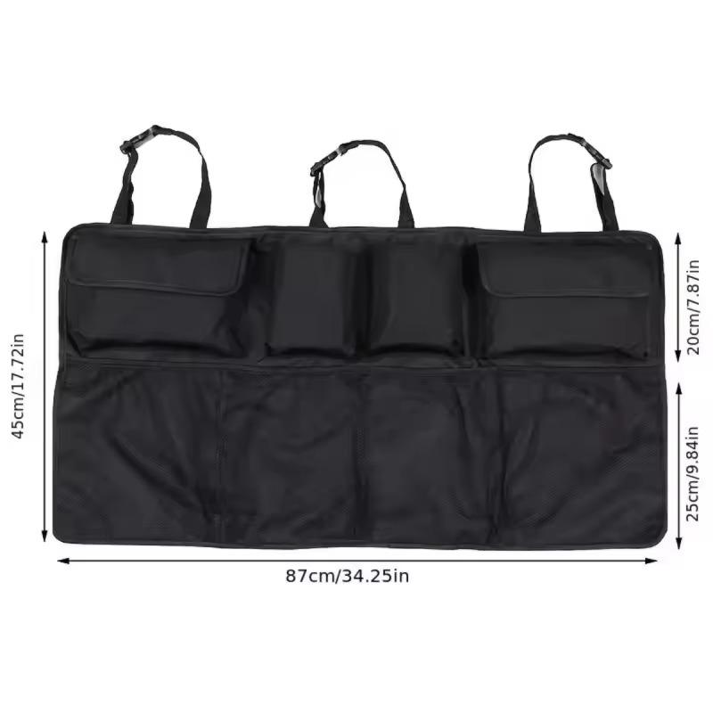 Auto Storage Organizer Car Trunk Bag Universal Large Capacity Backseat Storage Bag Trunk Cargo Mesh Holder Pocket car organizer