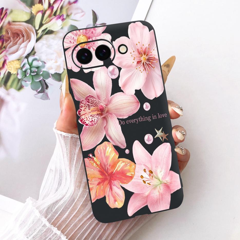 Für Google Pixel 9 Pro Hülle Niedlicher Löwe Mode Bemalte Abdeckung Weiche TPU Handyhülle Für Google Pixel 9A Pixel9 Pro Rückseite Fundas