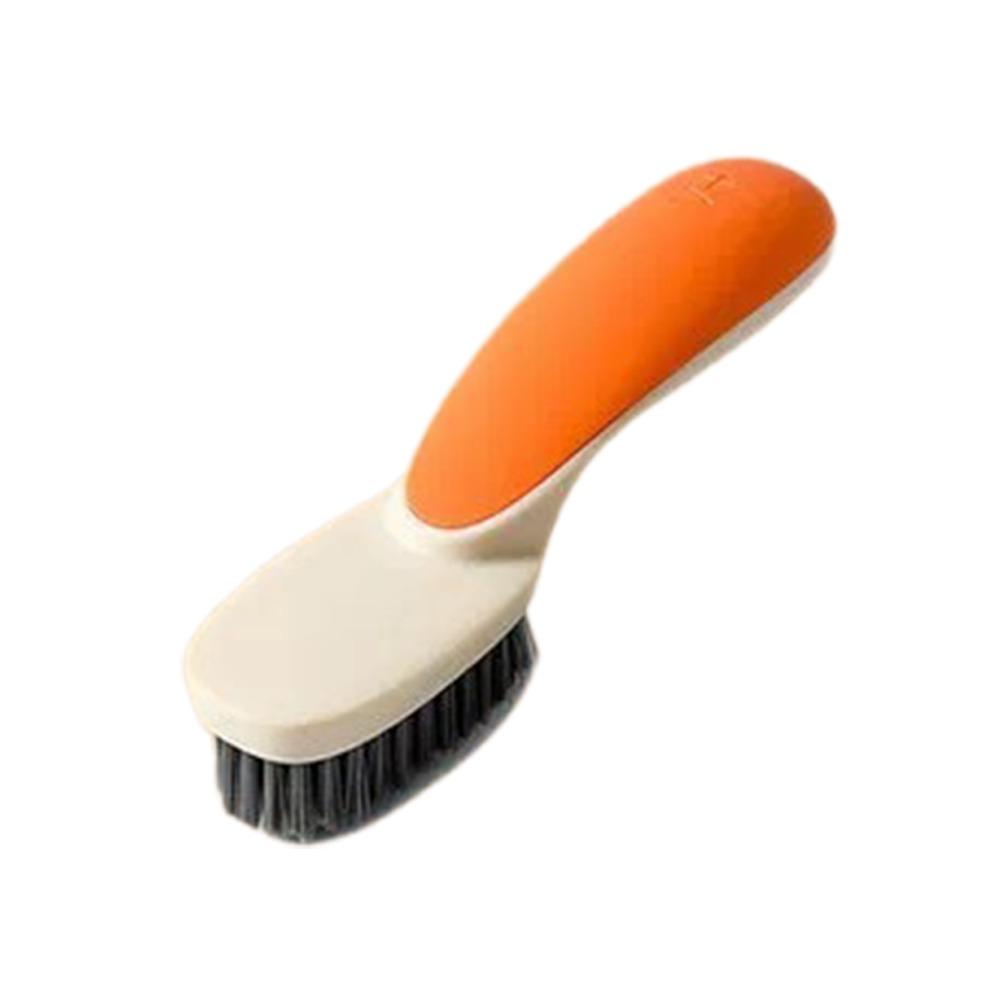 New Multipurpose Cleaning Brush Long Handle Durable Shoe Brush Soft Bristled Brush Kitchen Bathroom оранжевый