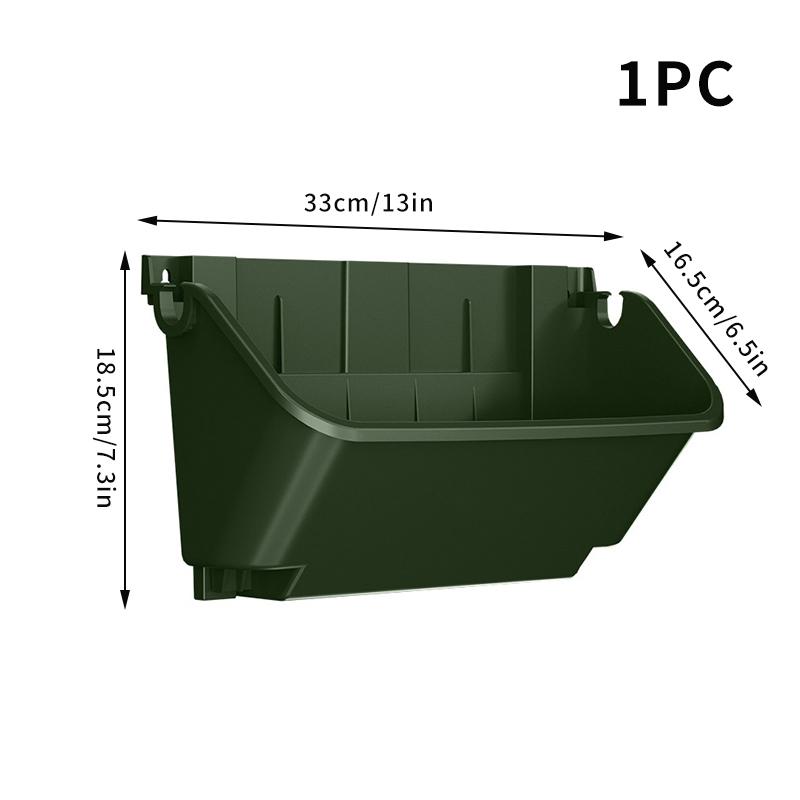 

Настенный цветочный горшок, пластиковый подвесной контейнер для растений, зеленый цветочный горшок, настенная корзина, контейнер для выращивания цветов и овощей