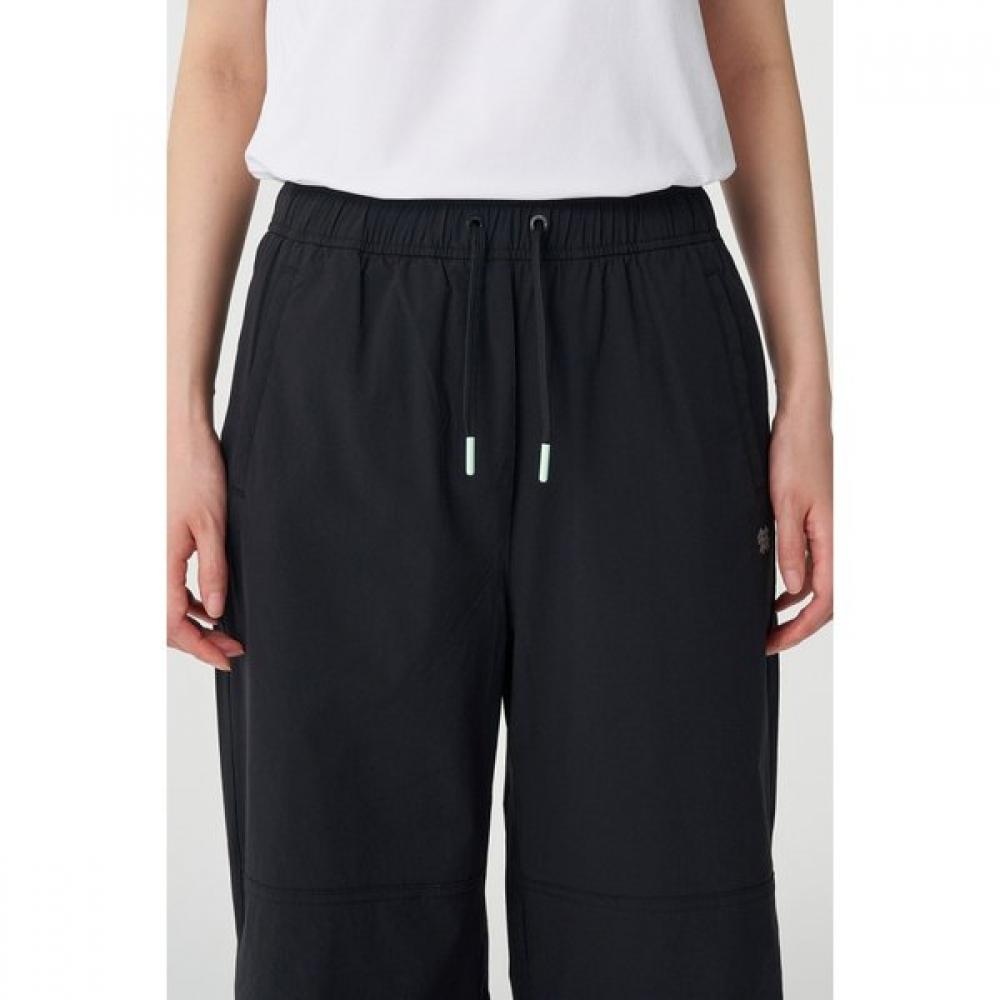 KOLON SPORT Women S looSe Fit Parachute pantS Tvpnm25692blk