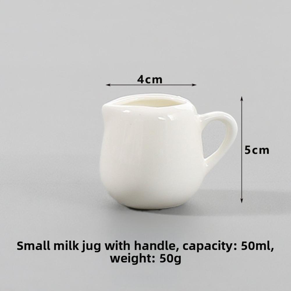 Tableware Grade Ceramics Creamer Container 1pc Single Unit Ceramics Cup Pitcher  Tableware Use
