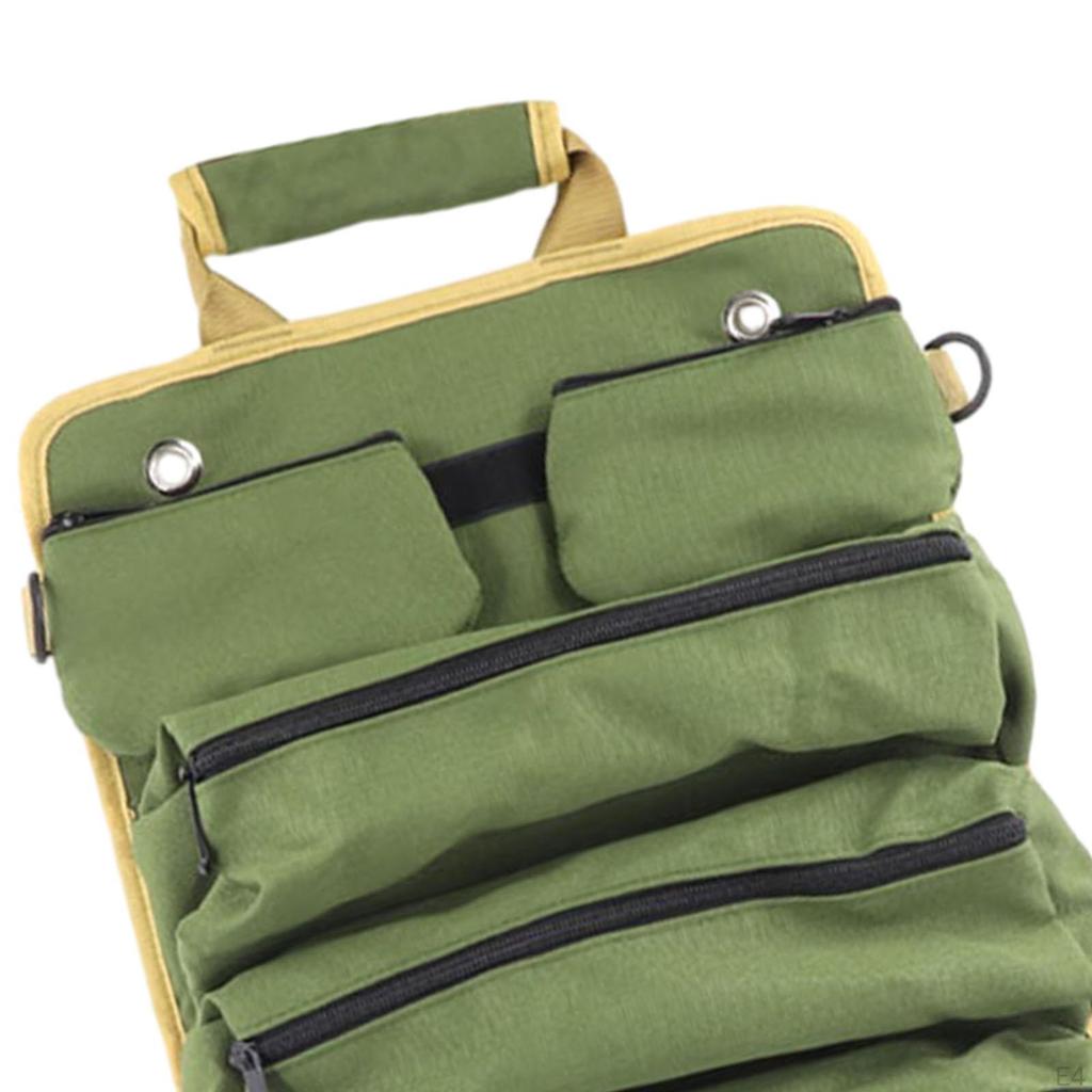 Portable Tool Bag Organizer with Detachable Pouches for Home and Garage Storage