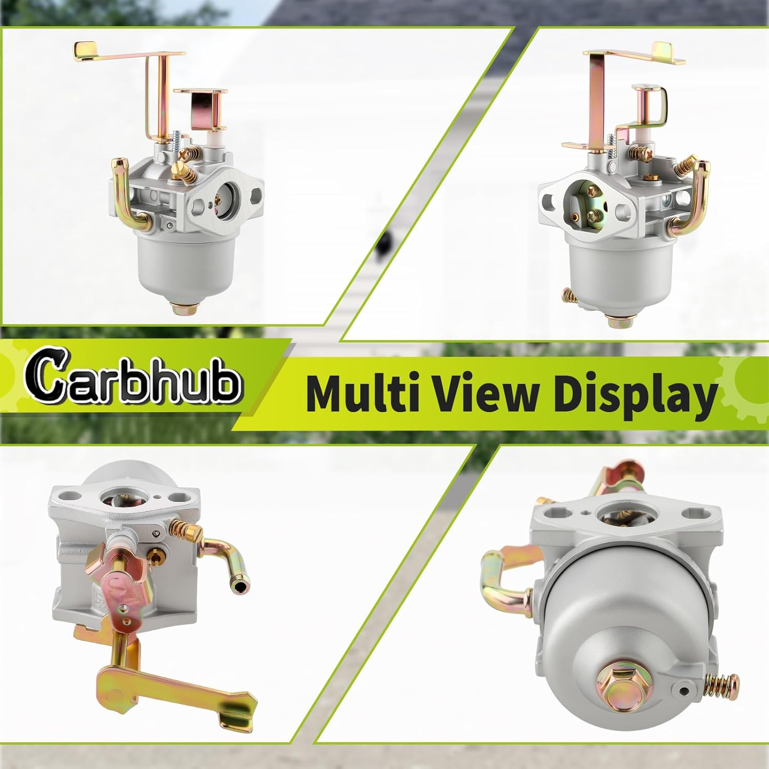 

Carbhub Carburetor Fit for Coleman CT100U CC100X CK100 SK100 Mini Bike Go Kart for Sportsman GEN1100 GEN154 GEN2000 Generator for Predator 79cc 97cc