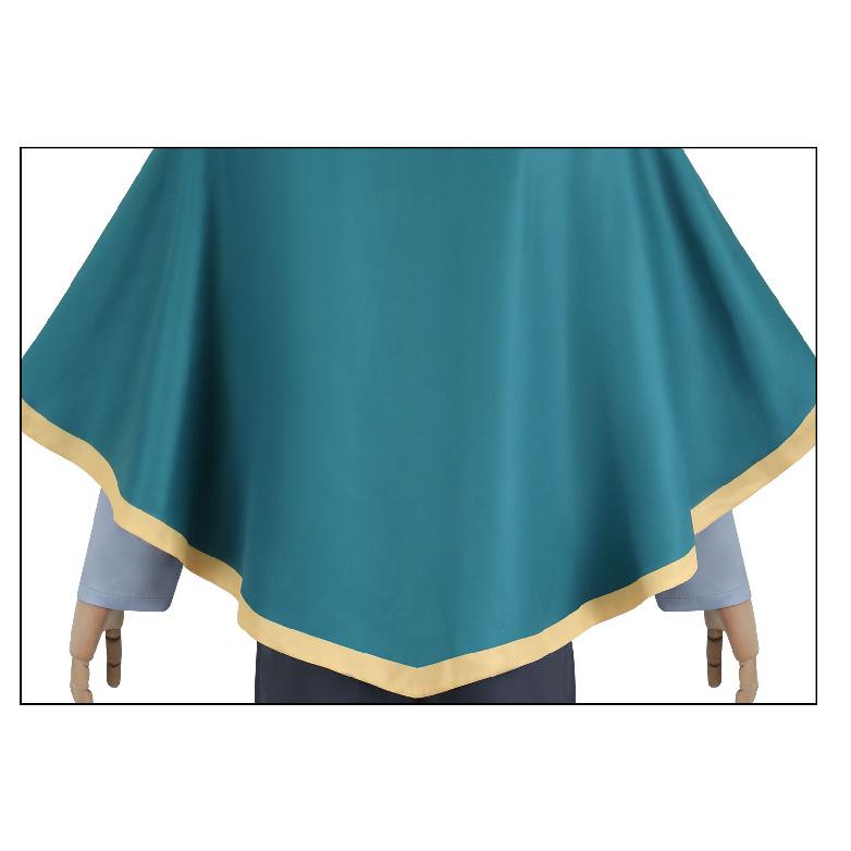 Sato Kazuma Style Cosplay Apparel Best Seller Among Anime Fans Waterproof Fabric Option Reusable for Multiple Cosplays