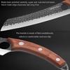 WXCOO High Carbon Stainless Steel Butcher Knife Multifunctional Boning Knife for Fruits Meat Cleaver Kitchen Knife Cooking Tool