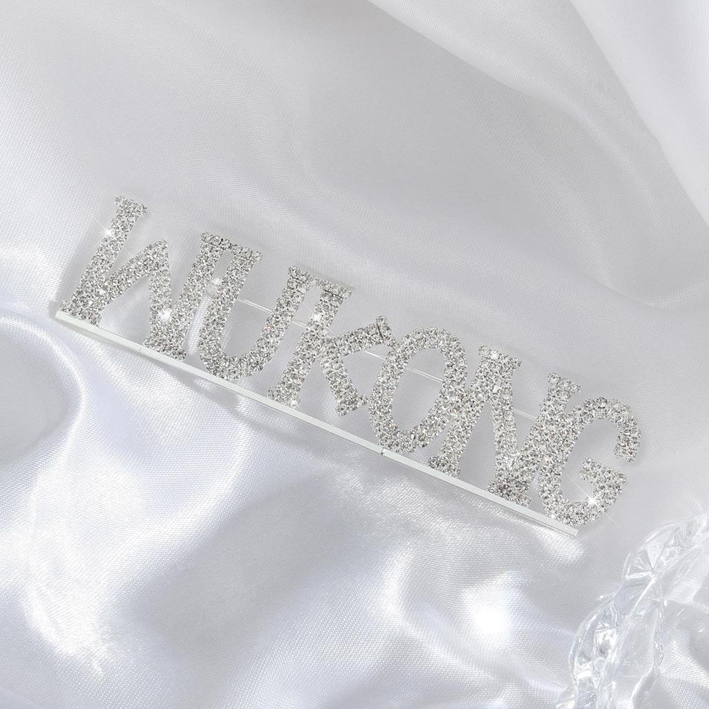 Wukong Rhinestone Brooch - Stylish, Sparkling Accessory for Jackets