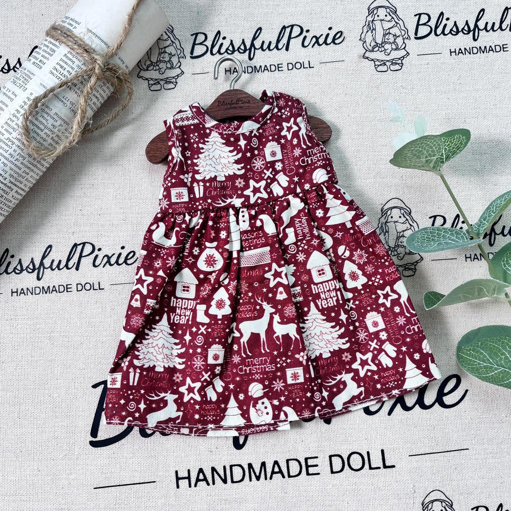 BlissfulPixie Handmade Waldorf Doll Clothes 30cm Clothing Set with Nice Box for Girls Christmas Birthday Gift Eva Clothing Accessories -