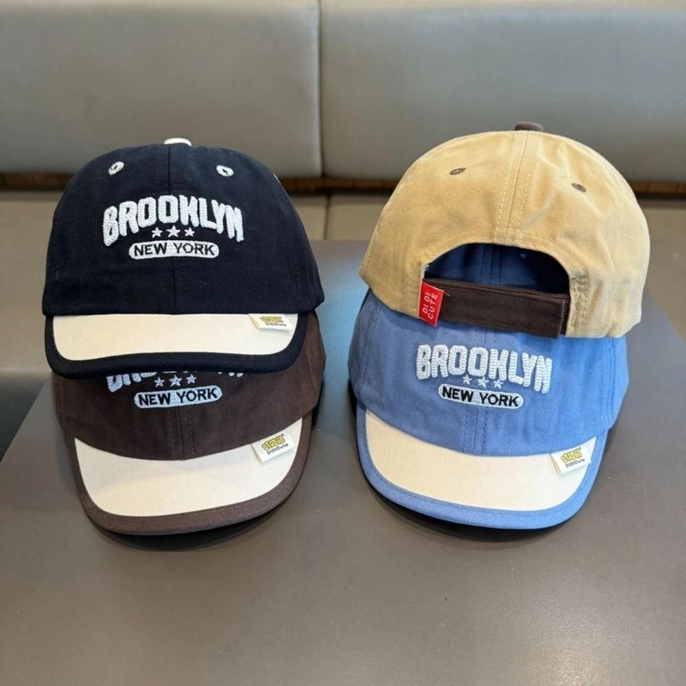 Short-brimmed Children Sunscreen Hat Cotton Baby Peaked Caps Casual Hip Hop Hats