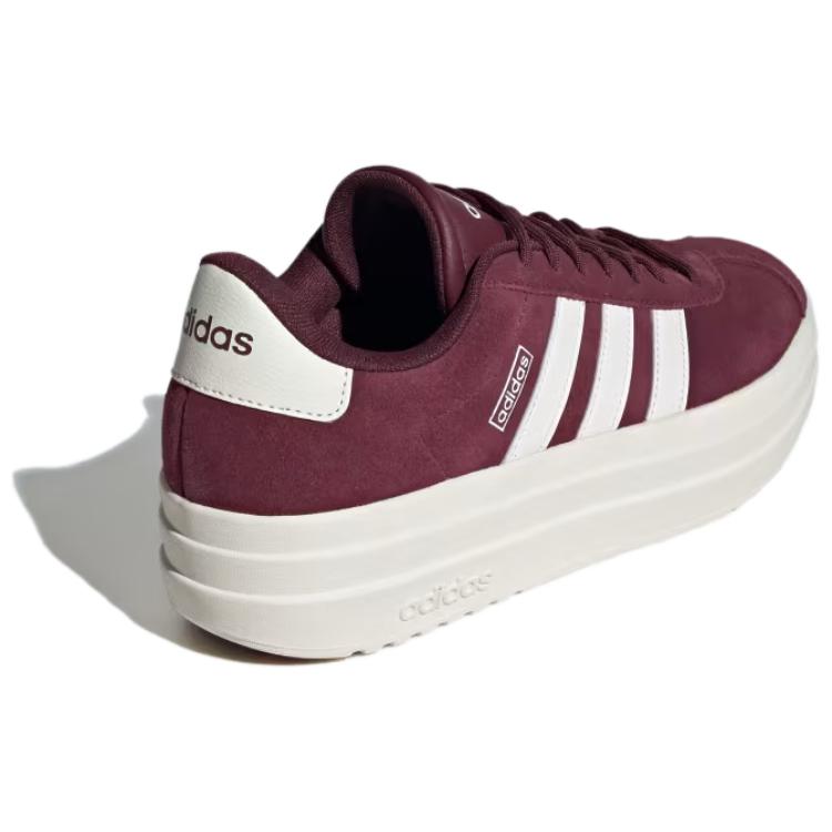 Adidas VL Court Bold Maroon Women Sneakers Red Core-White Off-White IH0366