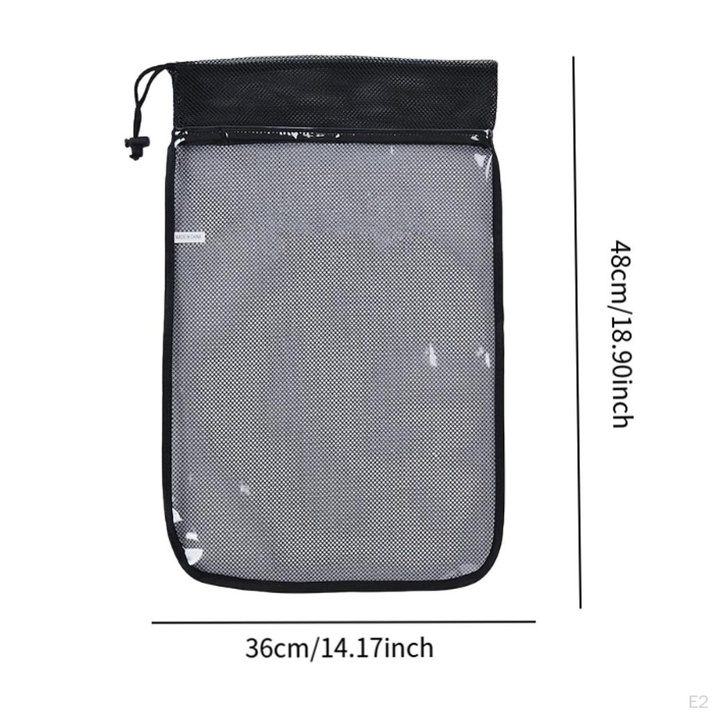 Mesh Snorkel Bag Net Portable Multipurpose Swim Fins Bag, Gear for Surfing