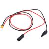 12AWG XT60 Extension Cable Connectors Solar Panel to Portable Power Stations for Outdoor Energy Solution Accessories