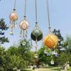 Colorful Natural DIY Crystal Car Hanging Ornament Catcher Decorations With Moon Star Pendant Jewelry