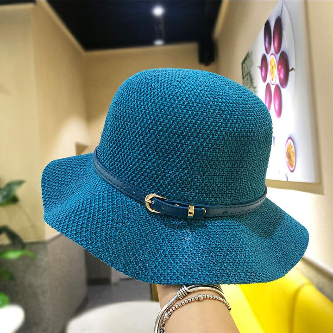 

Пряжка ремня из льна куполообразная черная Интернет знаменитость шляпа рыбака дети солнцезащитный козырек солнцезащитный крем волнистые поля шляпа для тазика прилив M（56-58cm）