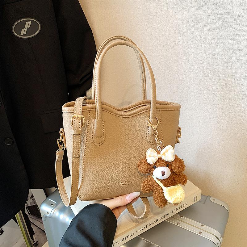 Premium Textur ausländischer Stil tragbare Bucket Bag Damen 2025 neu vielseitige Mode Gemüsekorb einzelne Schulter Messenger Damenhandtasche
