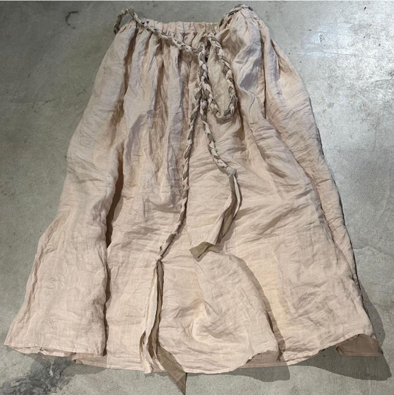 Johnature Woman Spring Casual Solid Color Retro Personality Skirt Fashion Niche Chinese Style Vintage Skirt