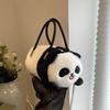 Plush Panda Crossbody Bag Cute Capybara Chain Fashion Handbag Girl Shoulder Doll Bag Plush Toy Bag Birthday Gift