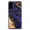 Bewood Unique Case for Samsung Galaxy S25 Edge - Violet with MagSafe