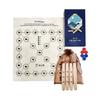 Durable Traditional Yut Nori Game Set Classic Korean Board Game