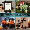 10 stk Sorte Harpiks Krage Miniaturer, Mini Figurer Statuer, Eventyr Have Mikro Landskab Hjem Gotisk Halloween Dekoration Forsyninger