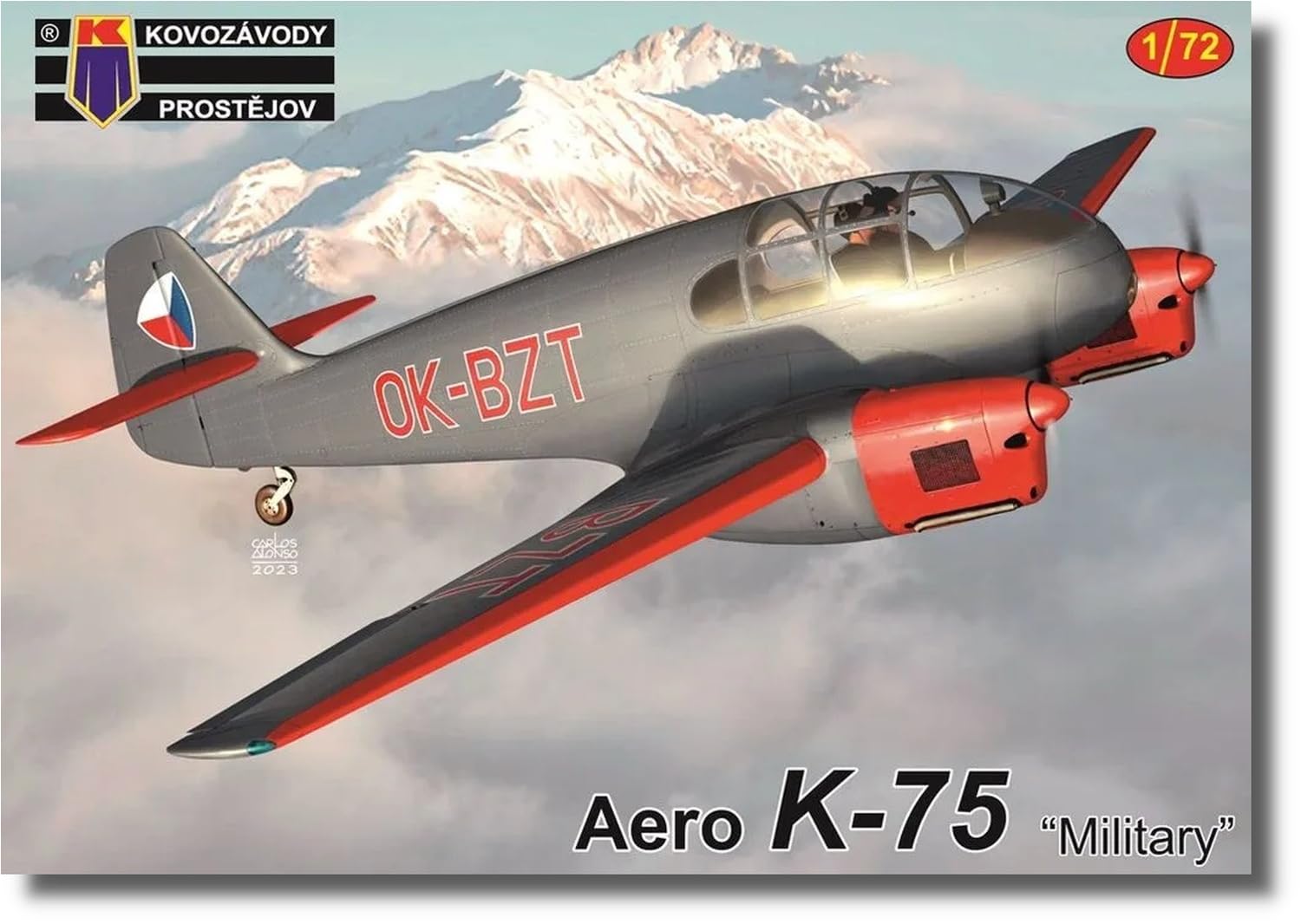 

KP Model Aero Военный самолет Пластиковая модель KPM0429 1/72 К-75