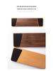 Black Walnut Solid Wood Keyboard & Mouse Wrist Rest Pad