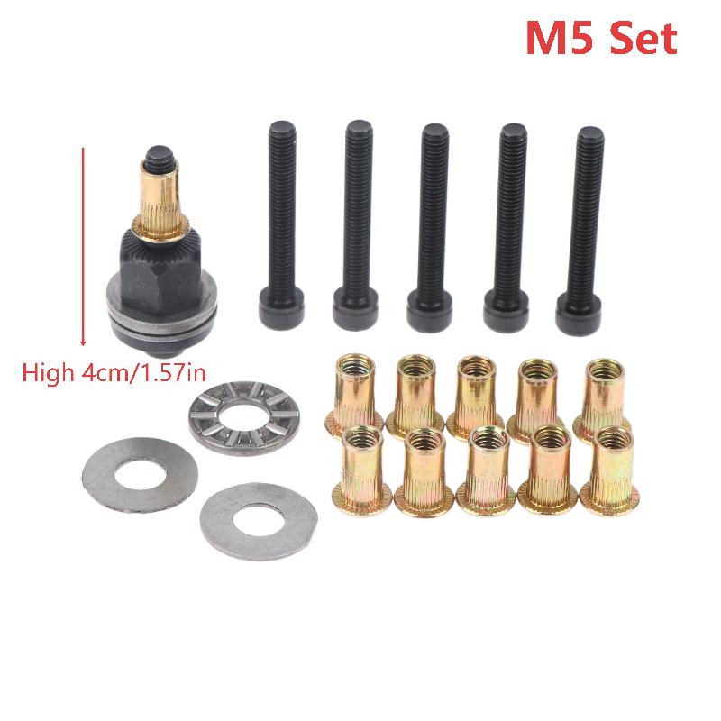M3 M12 Rivet Nut Tool Set Ergonomic Manual Installation Kit With Assorted Nuts Washers For Sheet Metal DIY Tasks