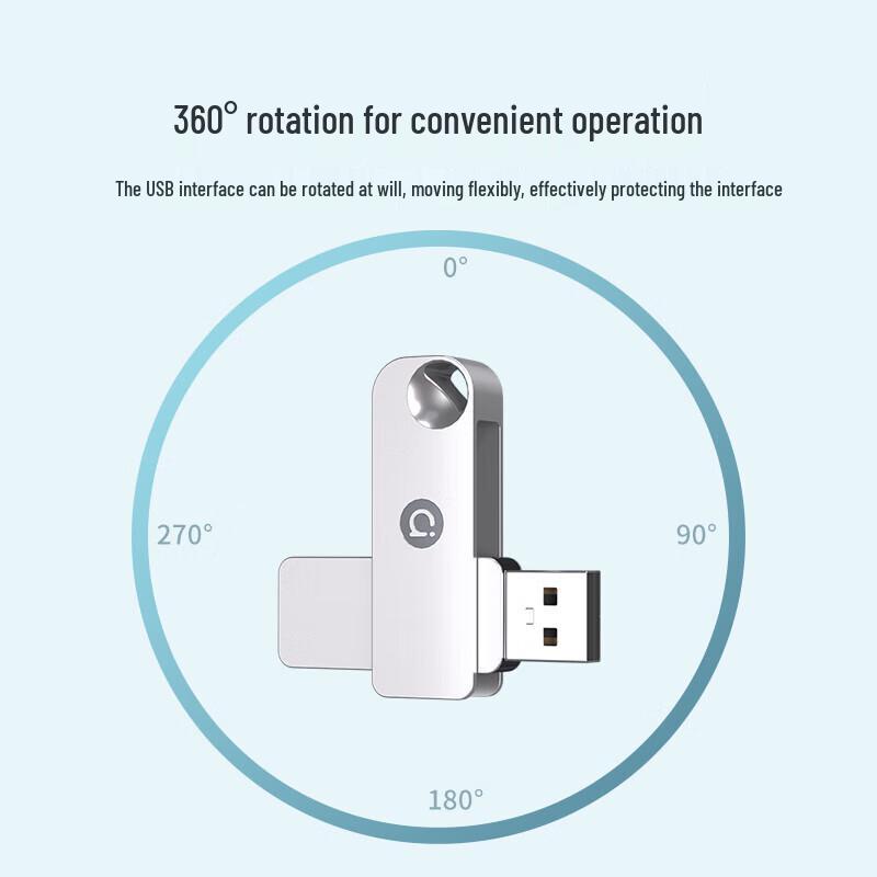 ASUS ADOL U300 Series USB 3.2 Gen 1 Rotating Metal Flash Drive