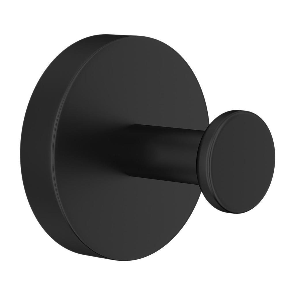 Stainless Steel No-Drill Suction Cup Hook for Kitchen & Bathroom Towels and Clothes