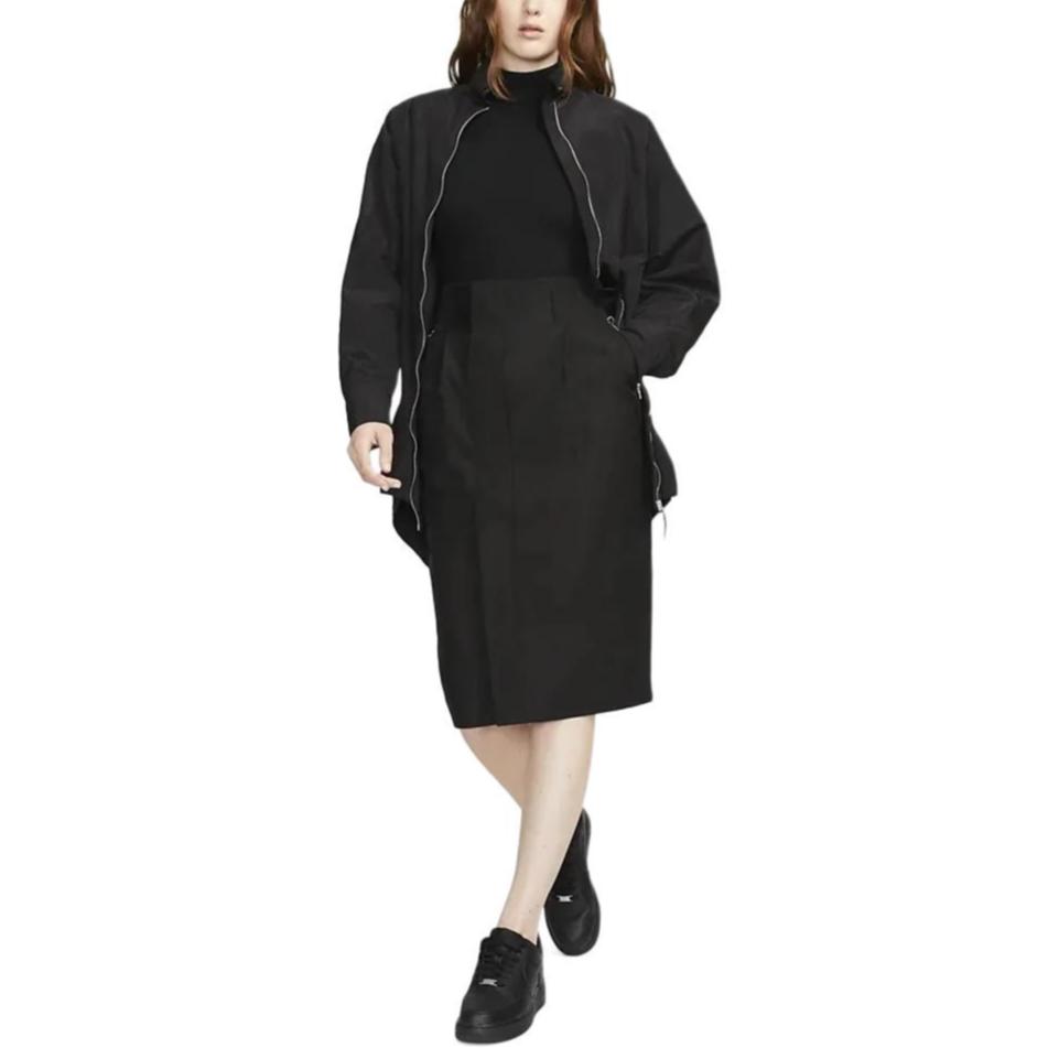 New Nike Casual Long Skirts Women's Black DR5402-010