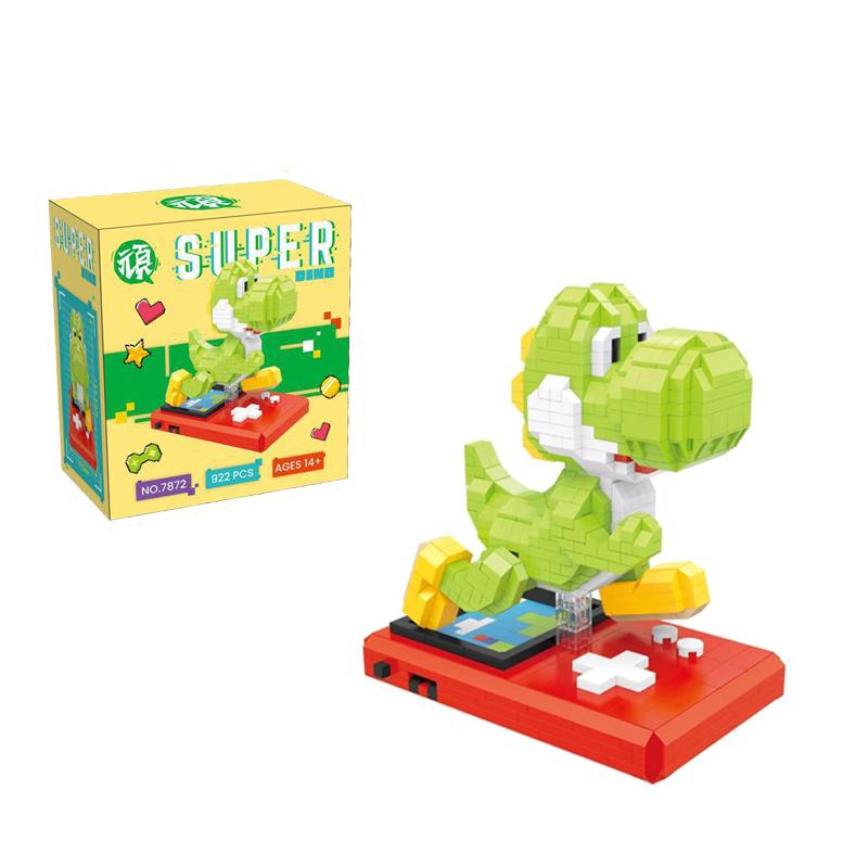 

Супер Марио Йоши Мини Строительные Блоки Фигурка Марио Брос Сборка DIY Головоломка Мини Кирпичики Игрушки для Детей Рождественский Подарок No Box