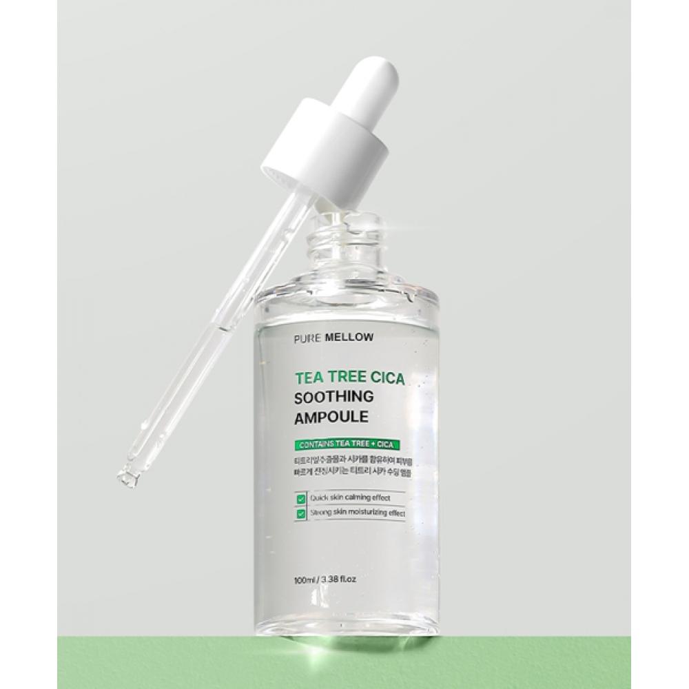 Pure Mellow Tea Tree Cica Soothing Ampoule 100ml Tea Tree Cica Soothing Ampoule x 2