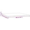 VidaXL Sur-matelas 200x210x5 cm, protège matelas, assouplissant pour matelas, sur-matelas épais, couche supérieure du 4103496