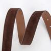 Fashionable Belt for Women Genuine Leather High-end Commuting Versatile Skirt Pants Matte Belt for Women New Style