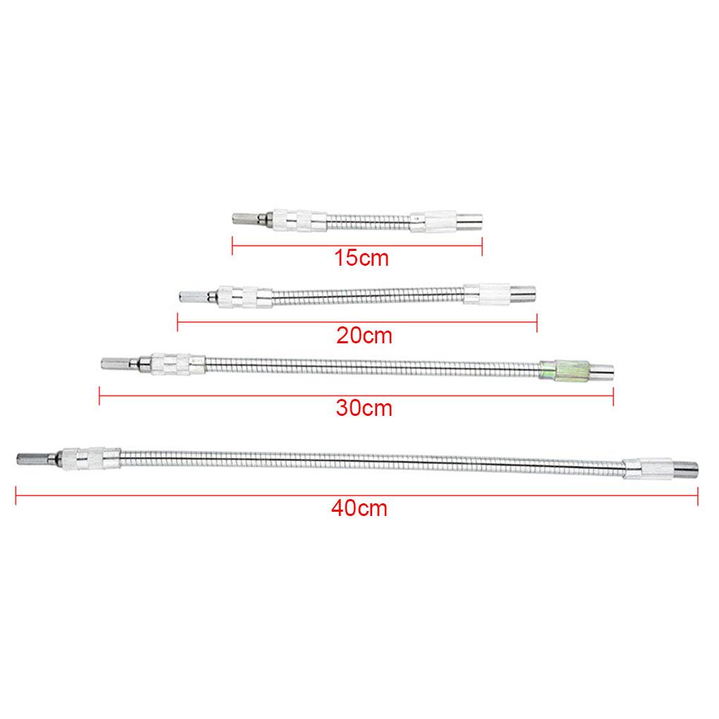 1/4" Flexible Shaft Drill Screwdriver Bit Connect Link Hex Shank Extension Bit