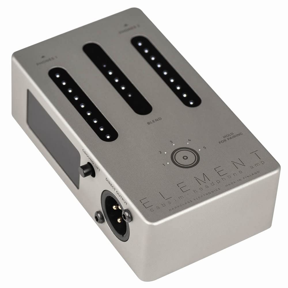 Darkglass Electronics ELEMENT IR-Equipped Cabinet Simulator/Headphone Amplifier with Coaster Set (Official Japanese Product)