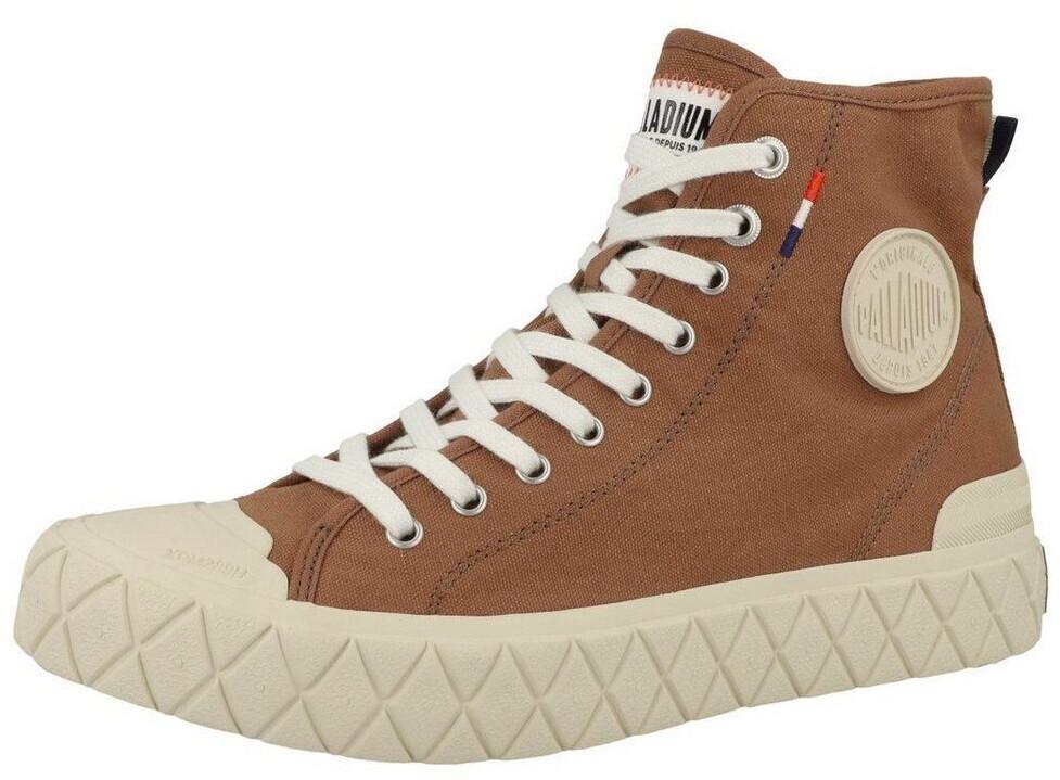 Кроссовки Palladium Palla Ace Canvas Mid коричневые
