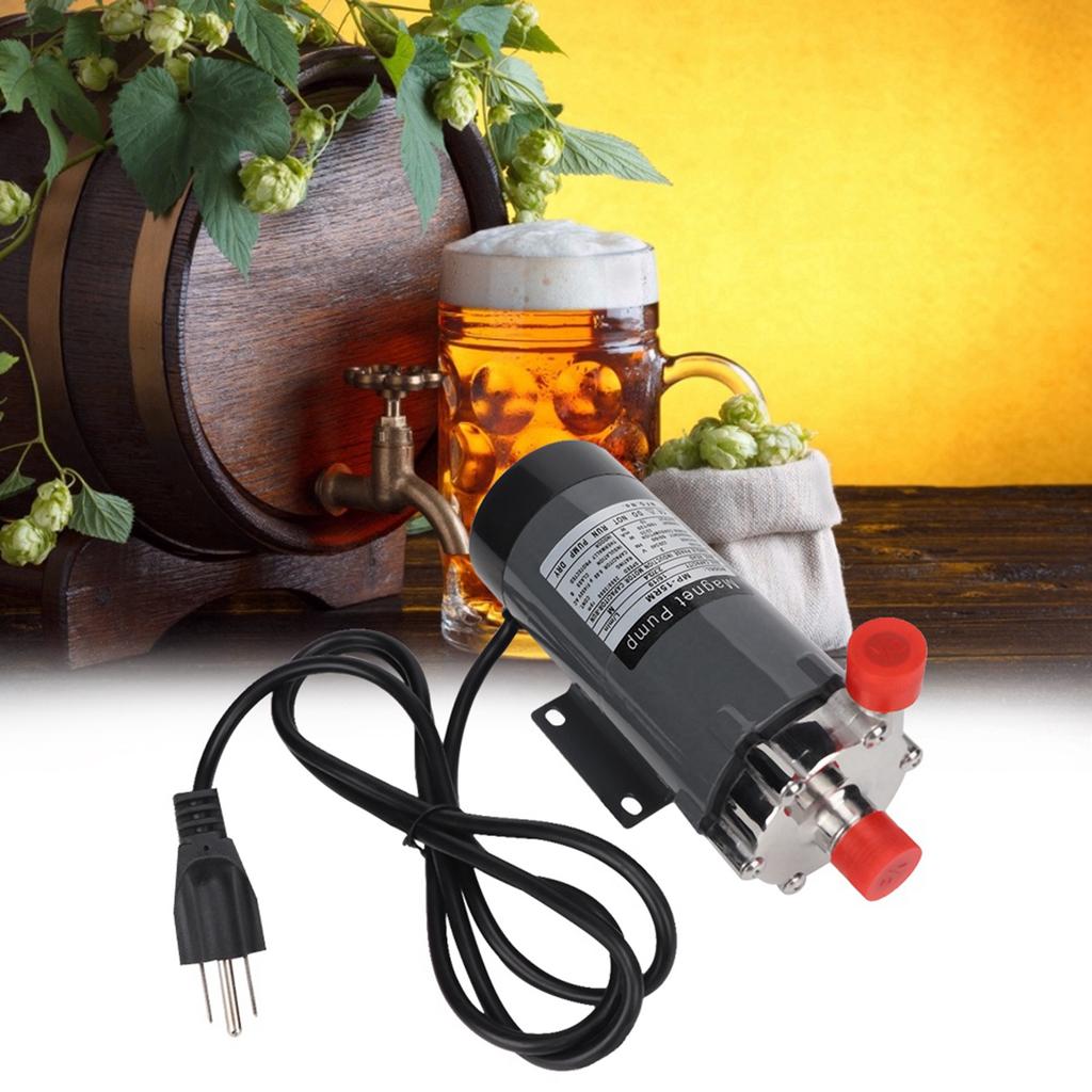 Pompa per birra magnetica in acciaio inossidabile resistente alle alte temperature per la produzione di birra fatta in casa