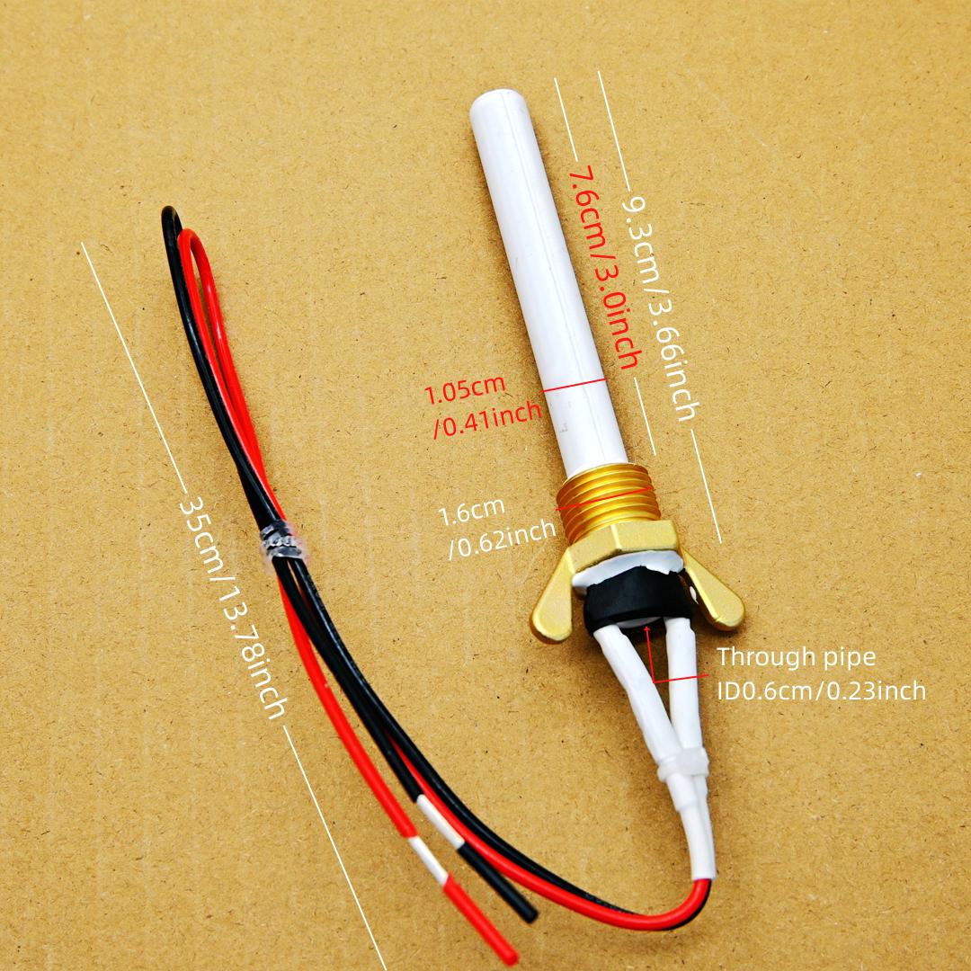 220v 300w G3/8 pellet Ceramic igniter Kitchen accessories Quick ignition W12-L90-T2-35X