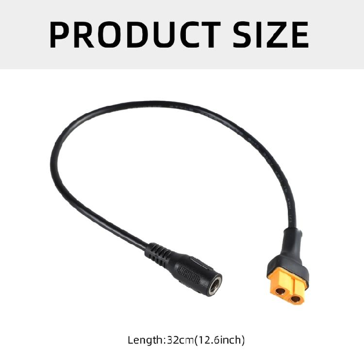 XT60 Female Connector To DC5525 5521 Power Cable For TS100 Soldering Iron Conversion Cable