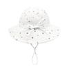 Adjustable Cotton Baby Fisherman Hat Sun Protection Breathable Cartoon Fruit Floral Print for 1-3 Years
