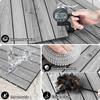 10pcs 30cm Self-adhesive Grille Wallpaper,3D Wood Grain Grille  Self-Adhesive Wall Stickers, Suitable for Indoor Wall Decoration