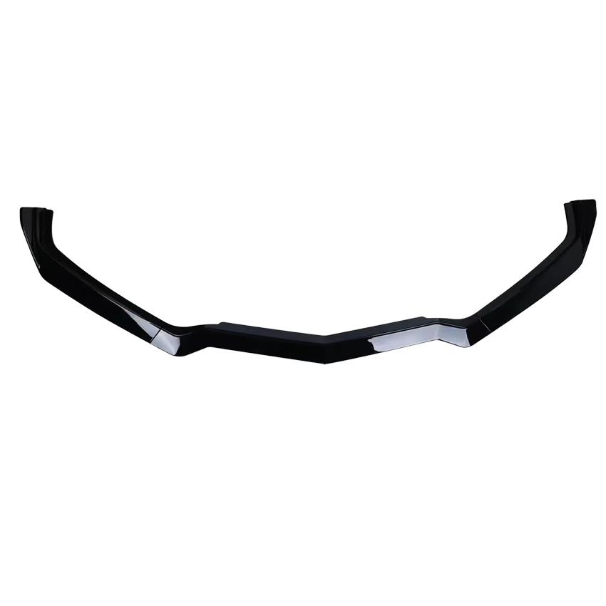 

2020-2024 Передний бампер для губ для Chevy Corvette C8 GM 5VM Style Car Передний спойлер для губ, сплиттер, бампер, ABS, глянцевый черный металлик