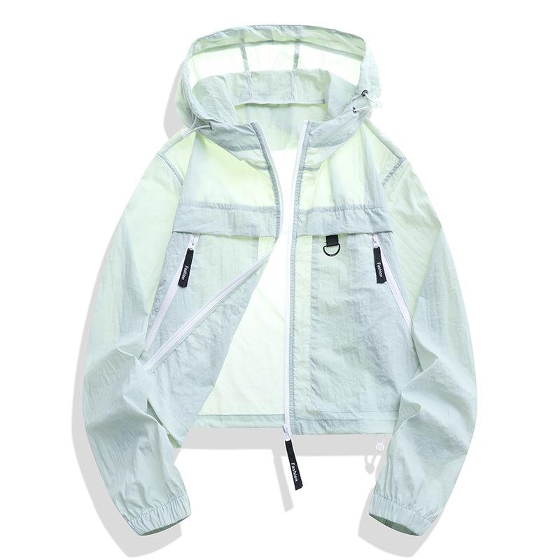 2026 Women s Lightweight Fashionable Hooded Sun Protection Jacket – Breathable, UV-Blocking Summer Must-Have.