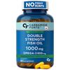 Karbamid Forte Dubbelstyrka Fiskolja 1000 mg Omega 3 Kosttillskott 60 Kapslar 600 mg